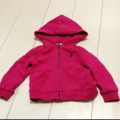 Polo Ralph Lauren ピンク フルジップ トレーナー