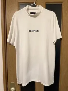 BRIEFING ブルー モックネック半袖シャツ L | Mercari