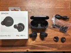 DENON Denon PerL ワイヤレスイヤホン ブラック「ジャンク品」 DENON PerL Pro TrueWireless Earbuds (AHC15PLBKEM) デノン