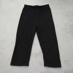 黒 スパッツ 120cm 七分丈 ブラック