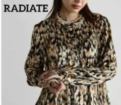 RADIATE カラーペイントティアードワンピース Mサイズ