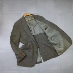 【vintage 】USA ウール ガンクラブチェック ツイード ジャケット