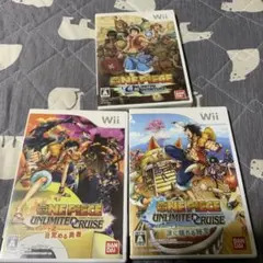 ONE PIECE unlimited 3本まとめ売り