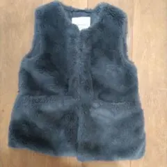 ZARA kids フェイクファーベスト