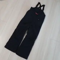 【S】BURTON ジュニア ブラック オーバーオール