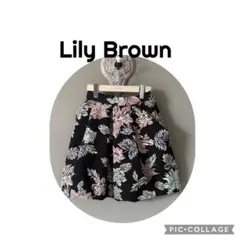 Lily Brown 花柄フレアスカート 0のサムネイル