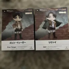 進撃の巨人　ねんどろいどドール　リヴァイ　エレン　グッドスマイルカンパニー