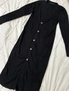 ZARA/シンプルリブカーディガン