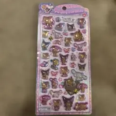 【正規品】日焼けキティ うるちゅる　ポップシール　ぷっくり　シール帳　サンリオ