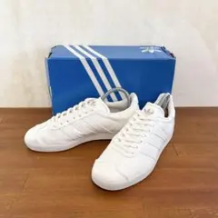 極美品　アディダス　ガゼル　ホワイト 22.5センチ　テラス