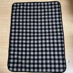 ユニクロ　チェック柄フリースブランケット　非売品