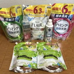 柔軟剤＆洗剤 まとめ売り10点セット - メルカリ