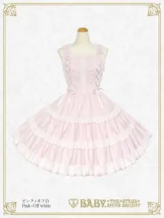 BABY floral gardenia JSK えんじ ヘッドドレス セット - メルカリ