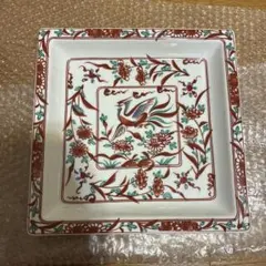 有田焼 青嵐窯 スクエアボウル 角鉢 アラベスク 唐草 金彩 美品 - メルカリ