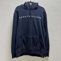 TOMMY HILFIGER ネイビーパーカー XL