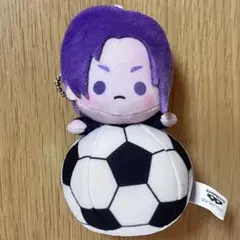 ブルーロック のりマス サッカーボール ぬいぐるみ　マスコット 御影玲王のサムネイル