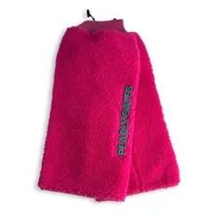 564 パーリーゲイツ レッグウォーマー ボアフリース ピンク ロゴ入り