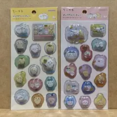 【G】2枚♡ちいかわ わたあめカプセルシール