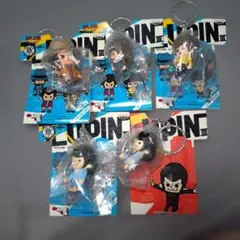 レア ルパン三世 ジョージア フィギュアストラップ5体セット 非売品