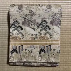 貴重な丸帯 総刺繍 絹製 - メルカリ