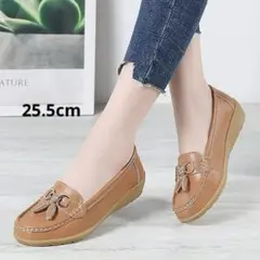 ローファー クラシック レザー コンフォートウォーキング25.5cm