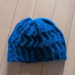 手編み ニット帽
