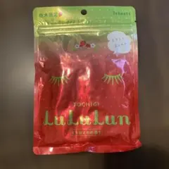 シートマスクlululun いちごの香り 7枚入り