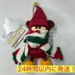 新品 未使用《ディズニー》ぬいぐるみバッジ リルリンリン クリスマス 2021