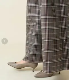 美品　ODETTE E ODILE　ポインテッドパンプス　グレー　モカ　ベージュ