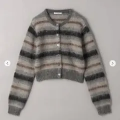 カスリボーダーニットカーディガン Beauty&Youth