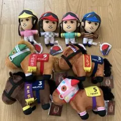 サラブレッドコレクション ぬいぐるみ39 ジョッキーぬいぐるみ 武豊 8種セット サラブレッドコレクション ぬいぐるみ39 ジョッキーぬいぐるみ 武豊 8
