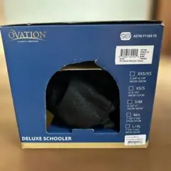 Ovation Deluxe Schooler 乗馬用ヘルメット ブ　黒 S/M