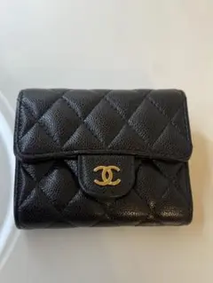 CHANEL シャネル　クラシック スモール フラップ ウォレット ブラック 黒のサムネイル