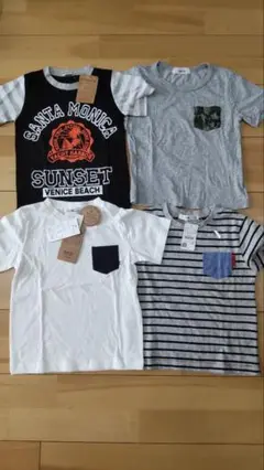110サイズ　新品Tシャツ　4枚組