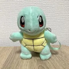 ポケモン　ゼニガメ　ぬいぐるみ　ストラップ付きポーチ　1997年　レア