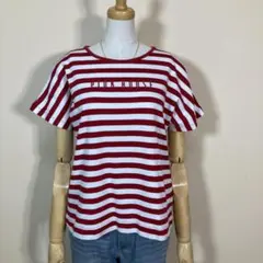 ピンクハウス　赤✖️白の横縞Tシャツです。