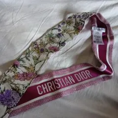 Dior Chardons ミッツァ スカーフ　パープル