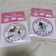 Disney Store シートフック2個セット(ミニー、グーフィ、ドナルド)のサムネイル