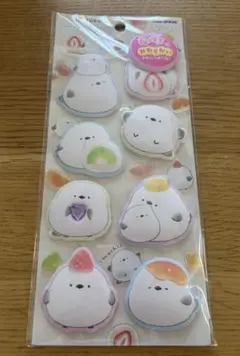 正規品　新品未開封！だいふくエナガ　もっちりシール　シマエナガ