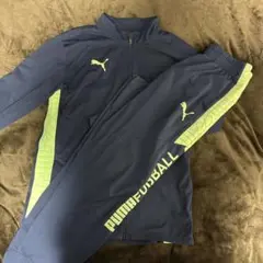最終値下げ PUMA サッカーウェアセット ネイビー