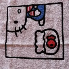 キティちゃんのフェイスタオル