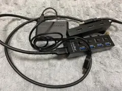 USB ポートハブ 3点