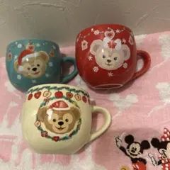 【3個セット】東京ディズニーシー　ダッフィー&シェリーメイ　スーベニアマグカップ