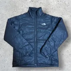 ノースフェイス 中綿ジャケット L 総柄 ブラック