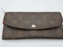 LOUIS VUITTON　長財布 ヴィトン モノグラム 二つ折り　ピンク
