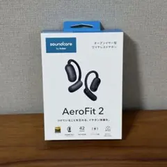 保証書付 Soundcore AeroFit2 Anker ブラック - メルカリ