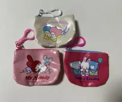 サンリオキャラクターズ　コインケース3点セット