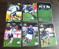 2001年カルビーJリーグチップスカードまとめて