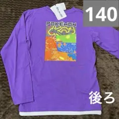 新品　ポケモン 長袖カットソー　140㎝　ロンT 長袖Tシャツ