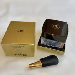 【未使用】CHANELサブリマージュ ルマスクのガラス容器とブラシ、箱のサムネイル